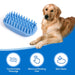 Soft Rubber Scrubber Massage Bath Comb Removes Loose Fur