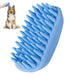 Soft Rubber Scrubber Massage Bath Comb Removes Loose Fur
