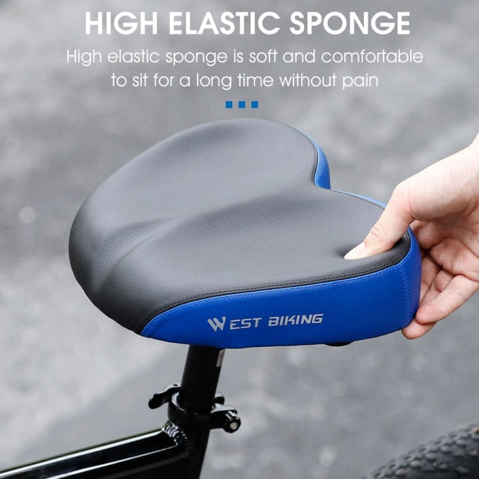 Soft Wider Bicycle Saddle