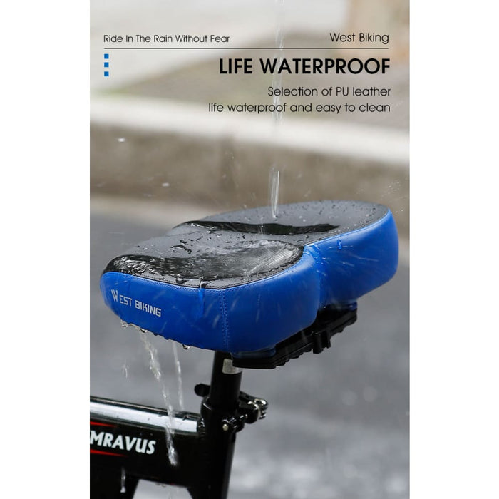 Soft Wider Bicycle Saddle