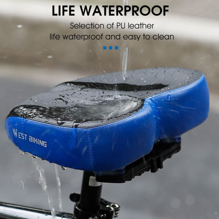 Soft Wider Bicycle Saddle