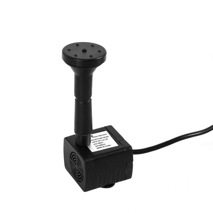 Solar Fountain Water Pump Kit Pond Pool Submersible Outdoor