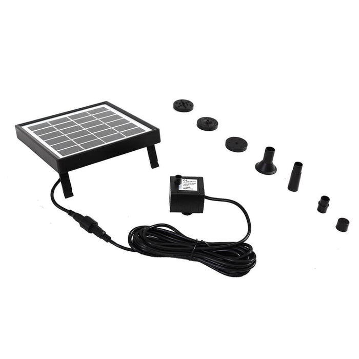 Solar Fountain Water Pump Kit Pond Pool Submersible Outdoor