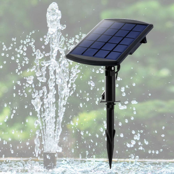 Solar Fountain Water Pump Kit Pond Pool Submersible Outdoor