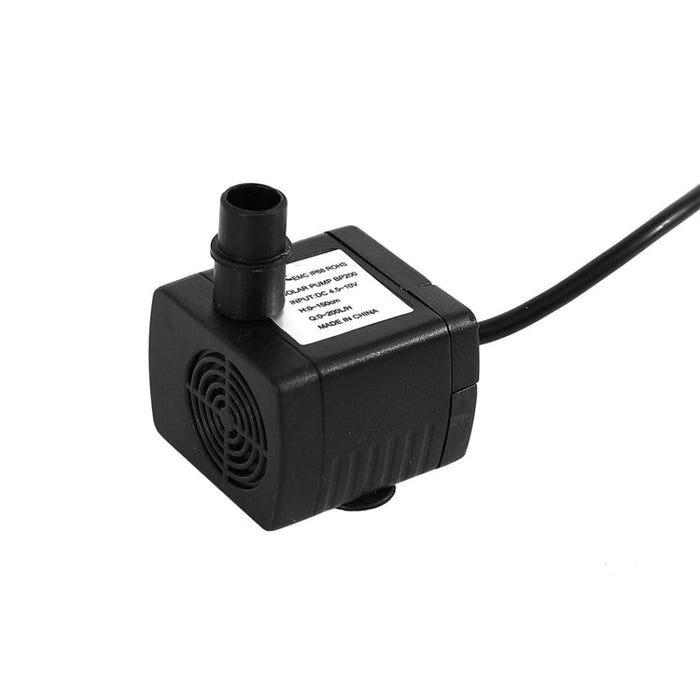 Solar Fountain Water Pump Kit Pond Pool Submersible Outdoor