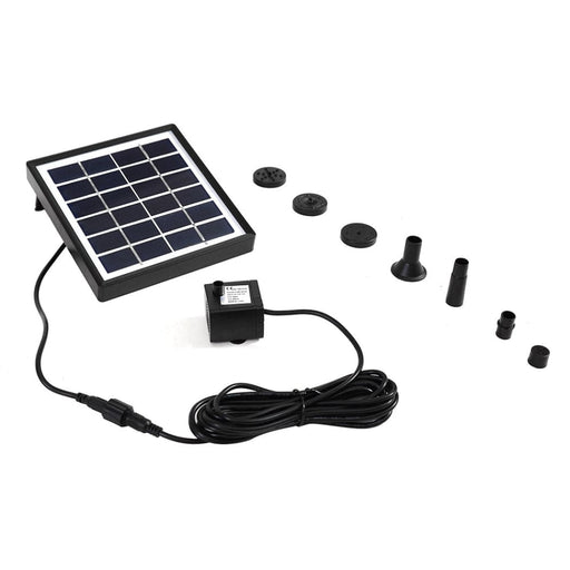 Solar Fountain Water Pump Kit Pond Pool Submersible Outdoor