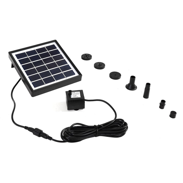 Solar Fountain Water Pump Kit Pond Pool Submersible Outdoor