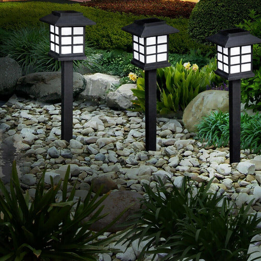 Goslash Picks 12x Led Solar Power Garden Landscape Path