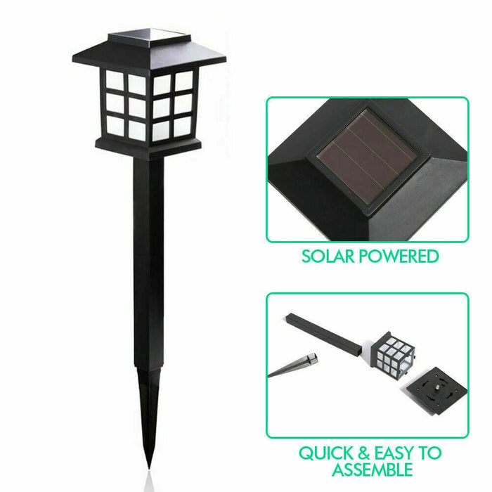 Goslash Picks 12x Led Solar Power Garden Landscape Path