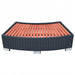 Spa Step Poly Rattan 92x45x25 Cm Black Axibb
