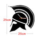 Sparta Greek Helmet Wall Clock