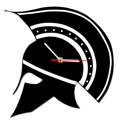Sparta Greek Helmet Wall Clock