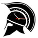 Sparta Greek Helmet Wall Clock