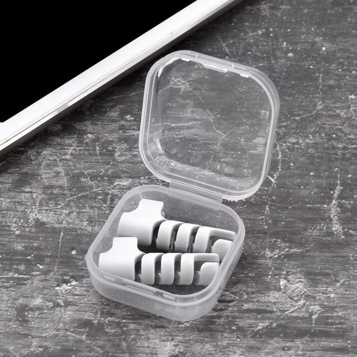 Spiral Data Cable Protective Cover for Apple Huawei Vivo