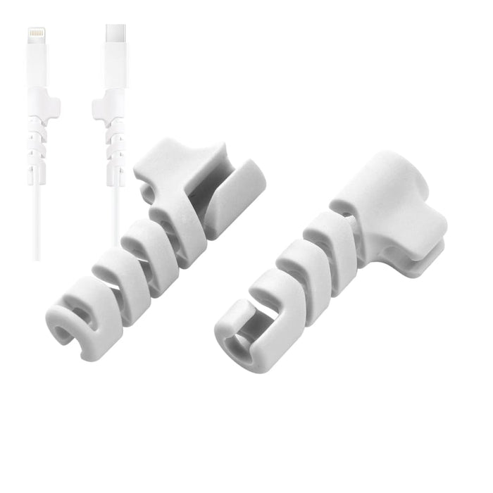 Spiral Data Cable Protective Cover for Apple Huawei Vivo
