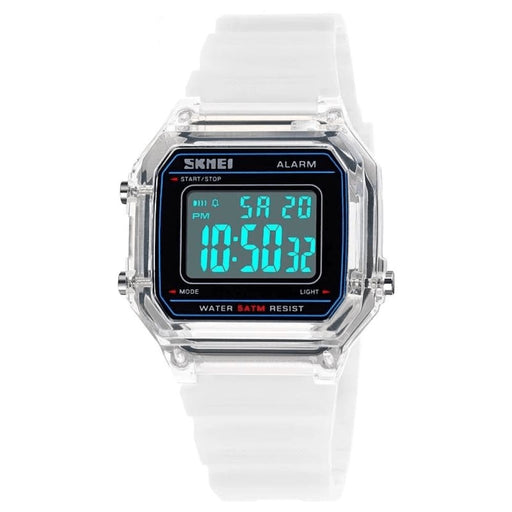 Square Design Casual Unisex Wristwatch
