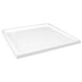 Square Abs Shower Base Tray White 80x80 Cm Oankbi