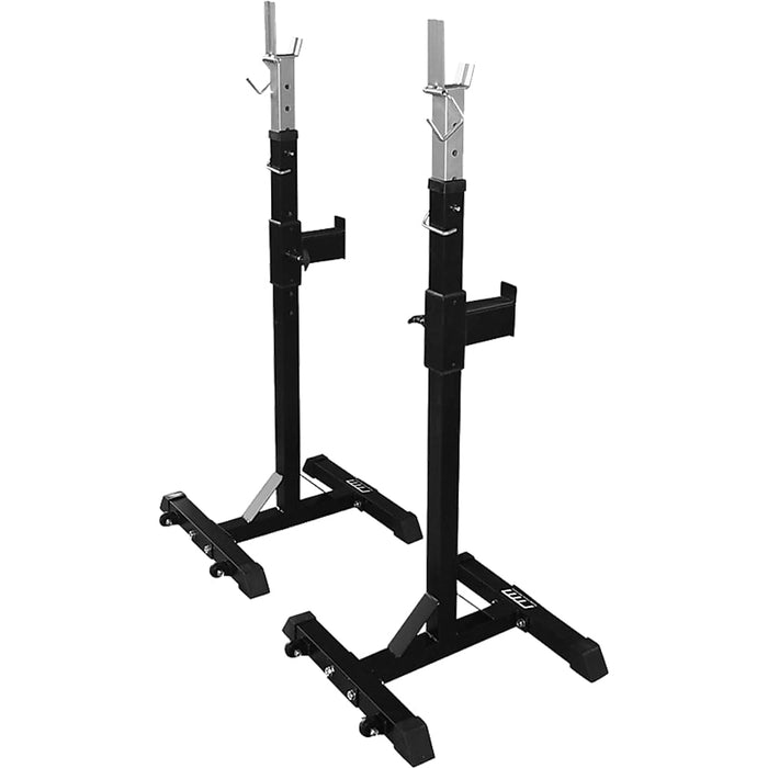 Squat Rack Stand Pair Bench Press Weight Lifting Barbell