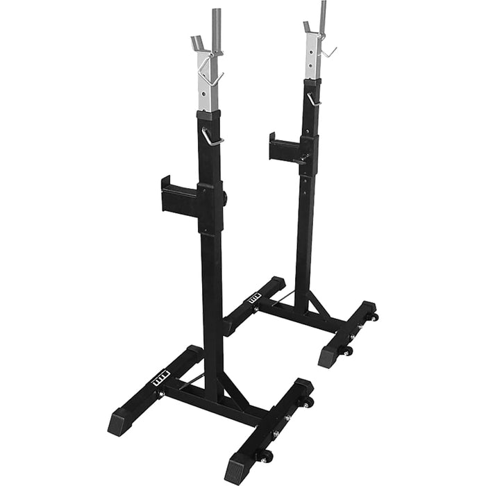 Squat Rack Stand Pair Bench Press Weight Lifting Barbell