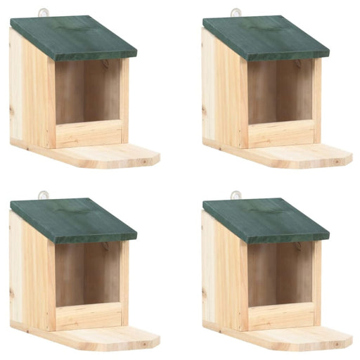 Squirrel Houses 4 Pcs Firwood Aixto