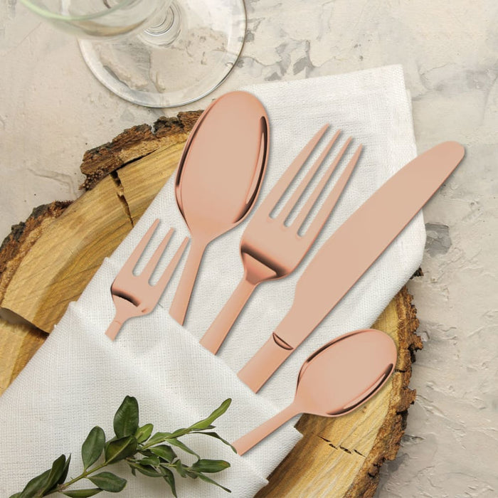 Stainless Steel Cutlery Set Glossy Knife Fork Spoon Child