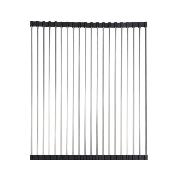 Stainless Steel Sink Kitchen Dish Drainer Foldable Drying