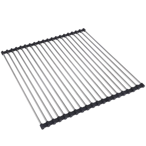 Stainless Steel Sink Kitchen Dish Drainer Foldable Drying