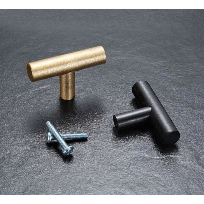 Stainless Steel Straight Cupboard Handles Knobs Brushed