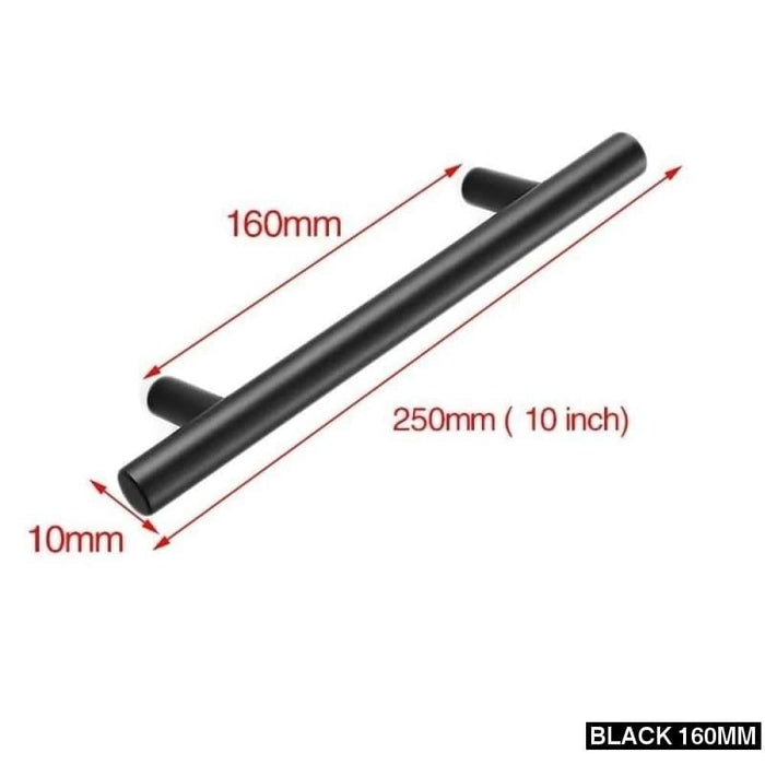 Stainless Steel Straight Cupboard Handles Knobs Brushed