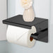 Stainless Steel Toilet Paper Roll Holder Storage Hooks