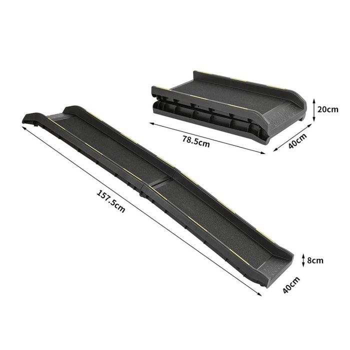 Goslash Picks Pet Stairs Dog Ramp Ramps Foldable Ladder
