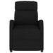 Stand Up Massage Chair Black Fabric Topxxxi