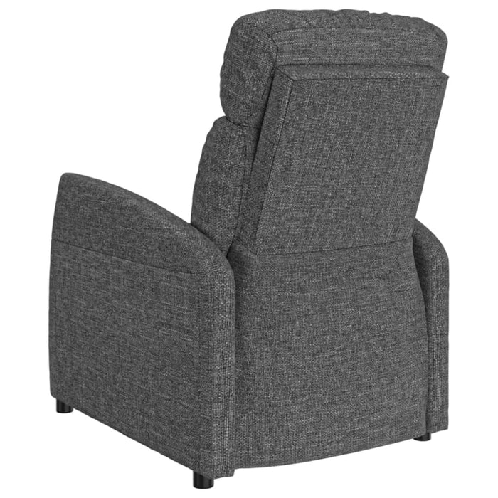 Stand Up Massage Chair Dark Grey Fabric Topxxxl