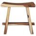 Stool Solid Suar Wood and Polyresin Xnolai