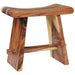 Stool Solid Suar Wood and Polyresin Xnolai
