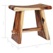 Stool Solid Suar Wood and Polyresin Xnolai
