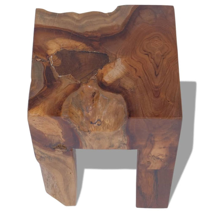 Stool Solid Teak Wood Xataio