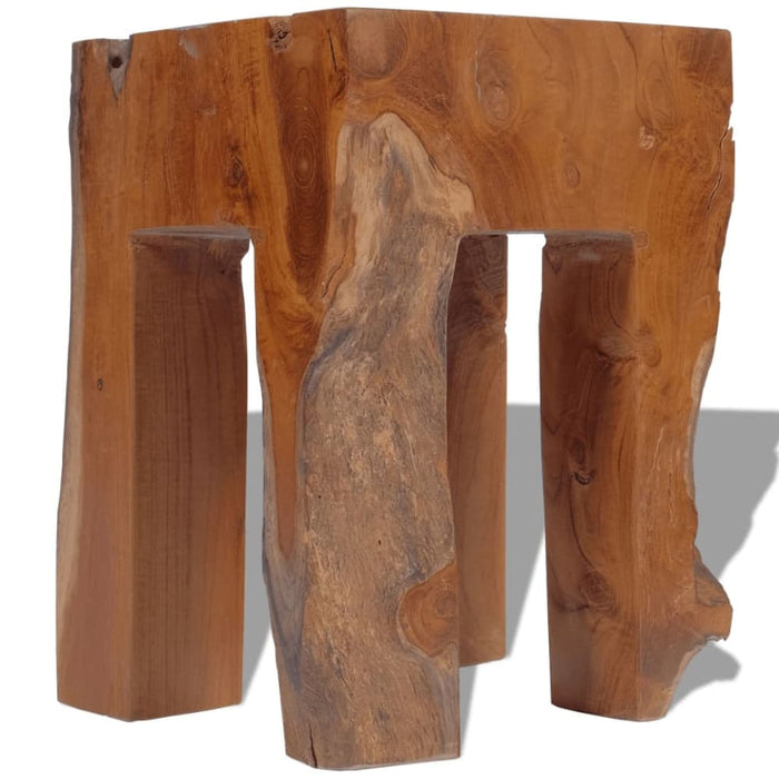 Stool Solid Teak Wood Xataio