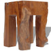 Stool Solid Teak Wood Xataio