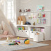 Storage Bench With Shelf And 3 Drawers White Lhs380w01