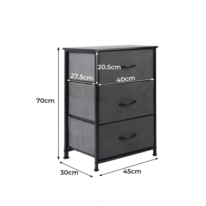 Storage Cabinet Tower Chest Of Drawers Dresser Tallboy 3