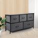 Storage Cabinet Tower Chest of Drawers Dresser Tallboy 5