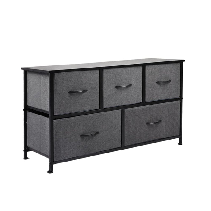 Storage Cabinet Tower Chest of Drawers Dresser Tallboy 5