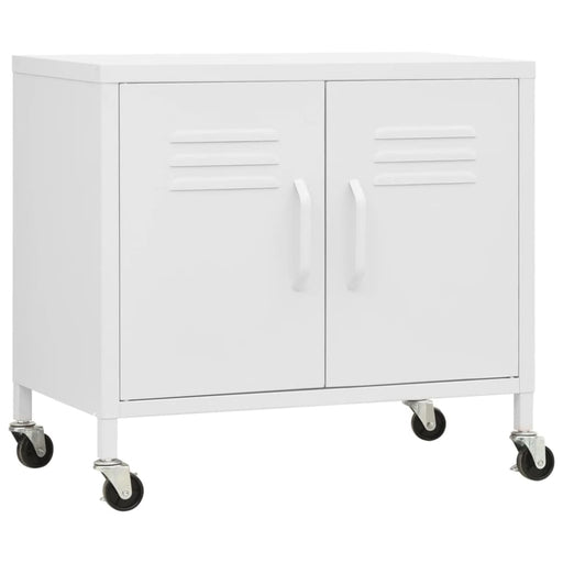 Storage Cabinet White 60x35x49 Cm Steel Ttlxlk