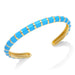 Stripe Enamel Cuff Bracelets Copper Bracelet Bangle