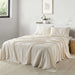 Stripes Linen Blend Sheet Set Bedding Luxury Breathable
