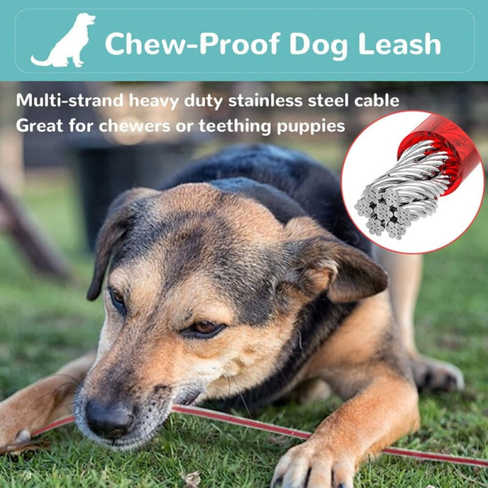 Strong Chew Proof no Tangle Waterproof Steel Cable Comfy