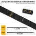 Strong Reflective Comfortable 2 Padded Handle Shock