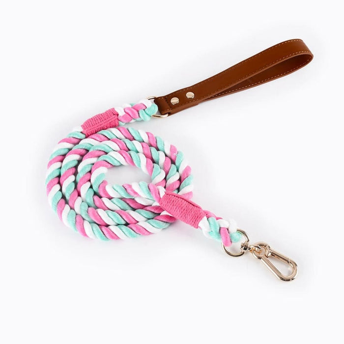 Strong no Tangle Handmade Braided Comfortable Leather