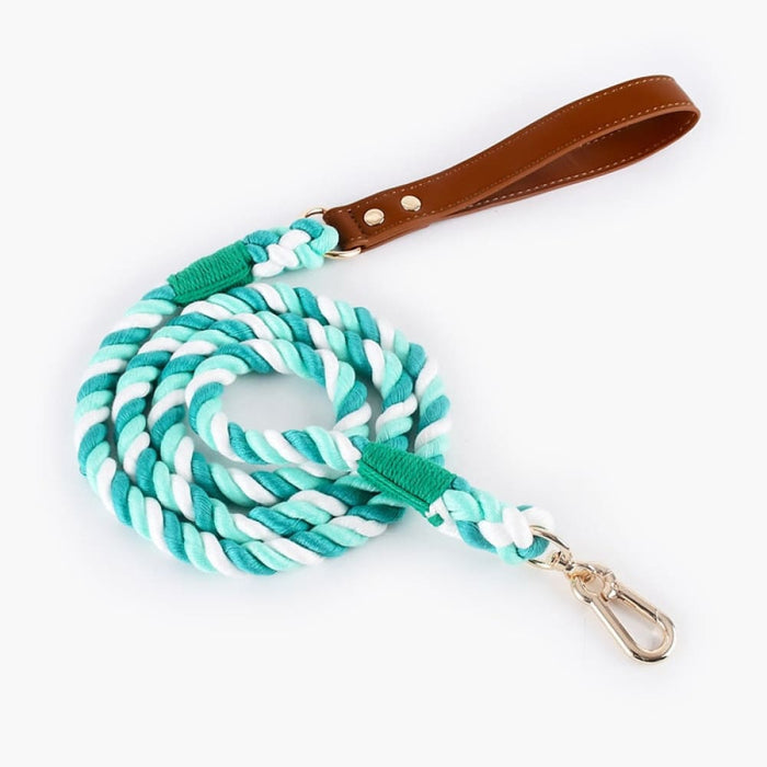 Strong no Tangle Handmade Braided Comfortable Leather